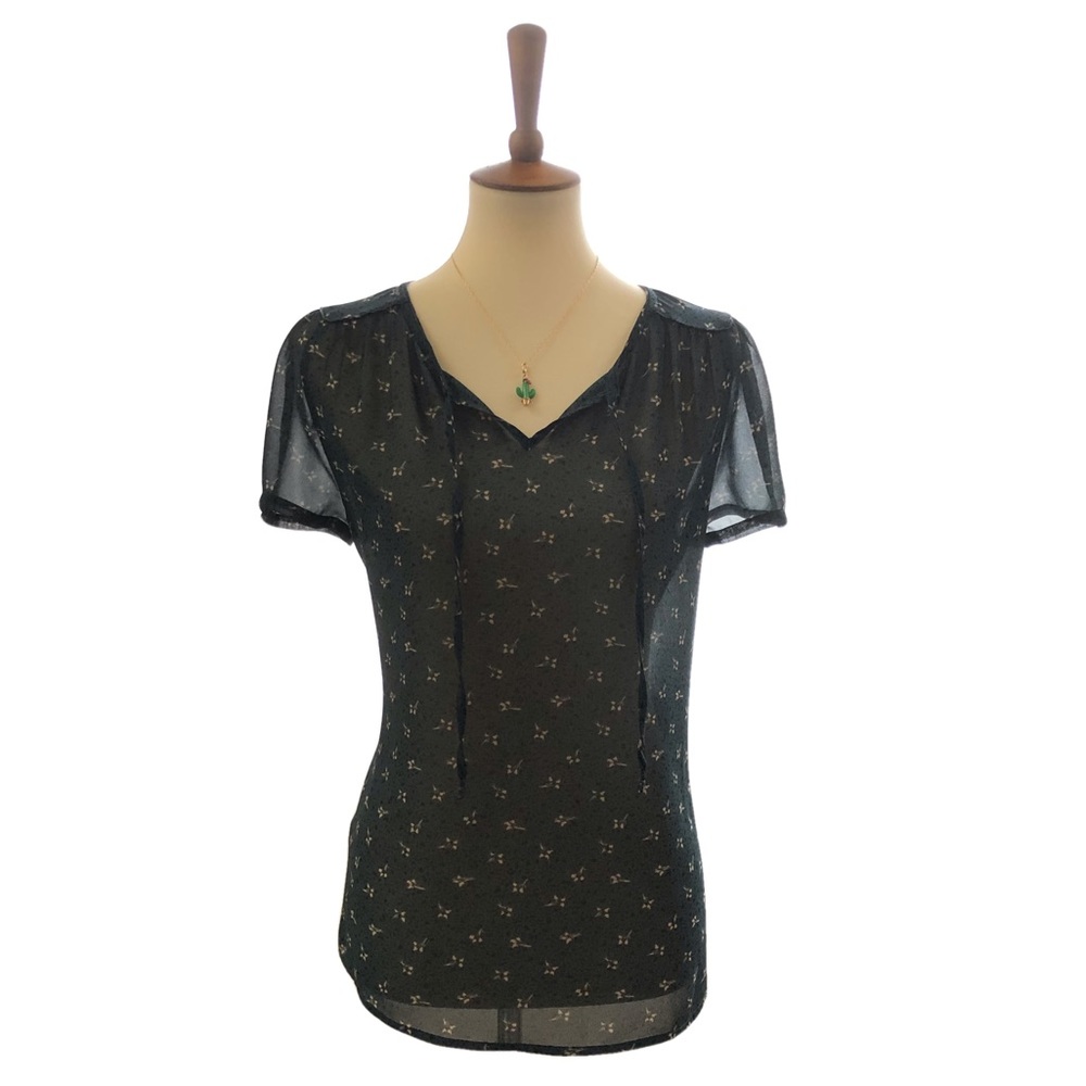 Loft Dark Teal Top
